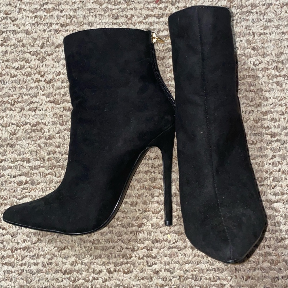 Black heels